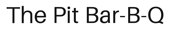 The Pit Bar-B-Q